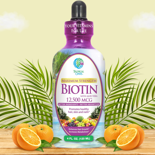 Maximum Strength Liquid Biotin Drops